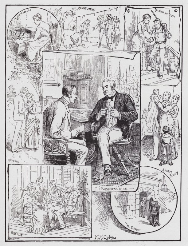 The Domestic Circle by Henry Alexander (after) Ogden