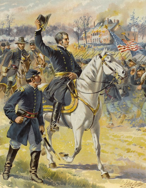 Hooker at Chancellorsville, 3 May 1863 by Henry Alexander Ogden