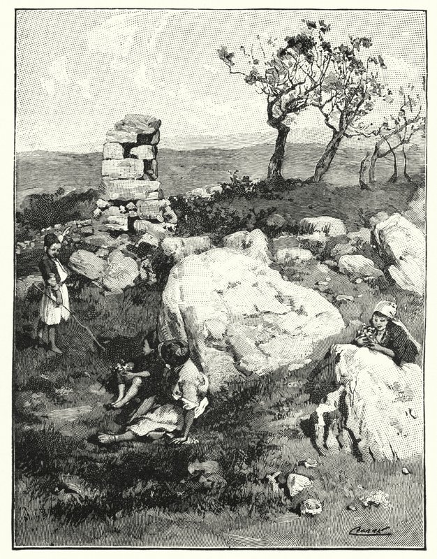 An Ancient Landmark in the Lebanon by Henry Andrew Harper