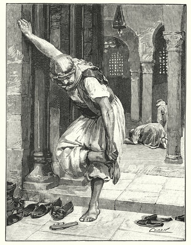 Putting off shoes, an Eastern custom by Henry Andrew Harper