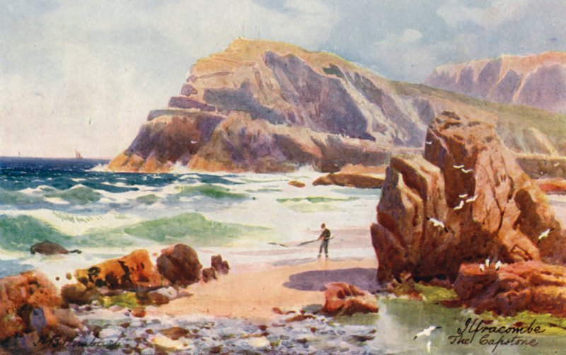 The Capstone, Ilfracombe by Henry B. (after) Wimbush