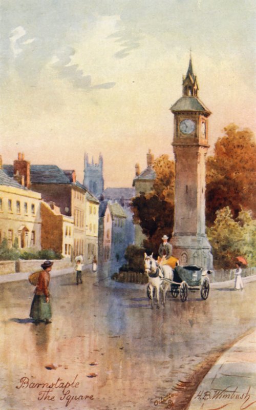 The Square, Barnstaple by Henry B. (after) Wimbush