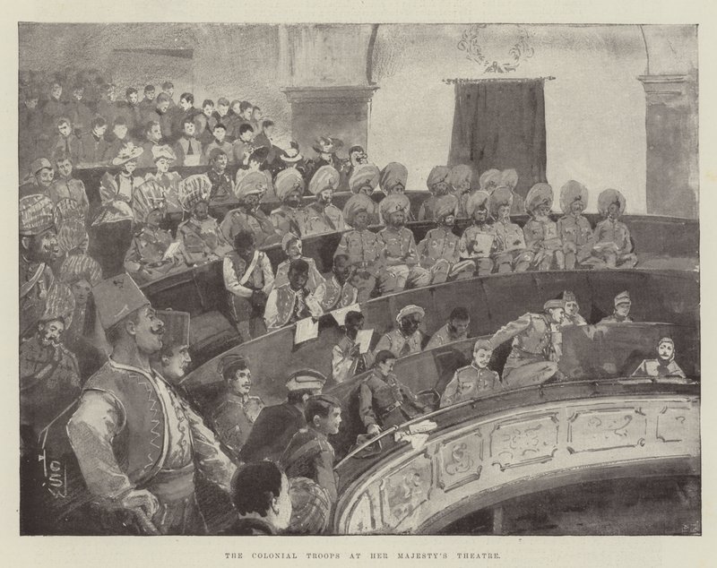 The Colonial Troops at Her Majesty