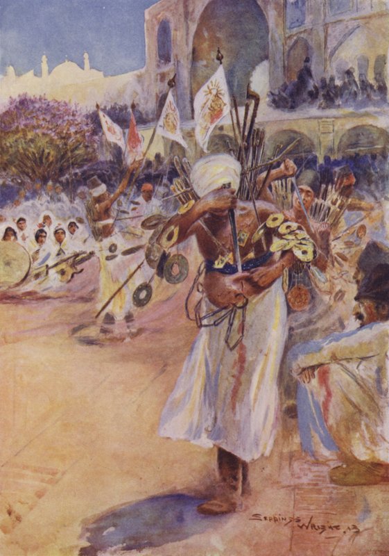 The Mohurrum Festival, Persia by Henry Charles Seppings Wright