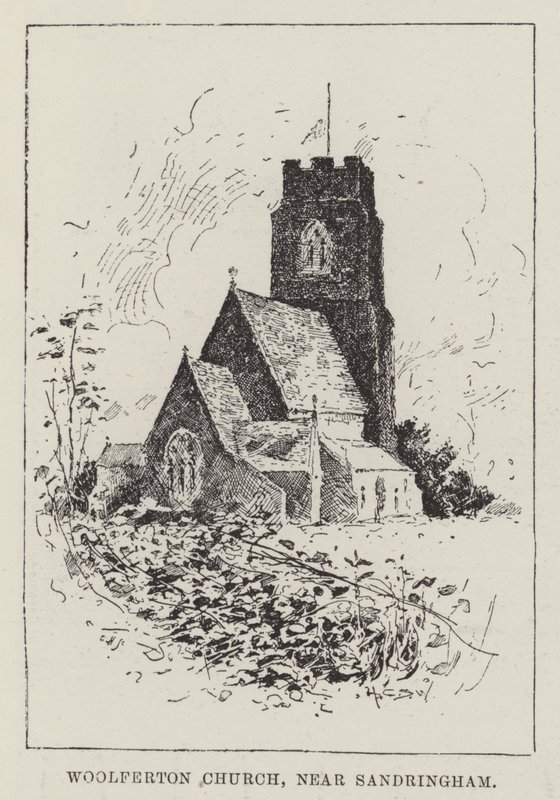 Woolferton Church, Near Sandringham by Henry Charles Seppings Wright