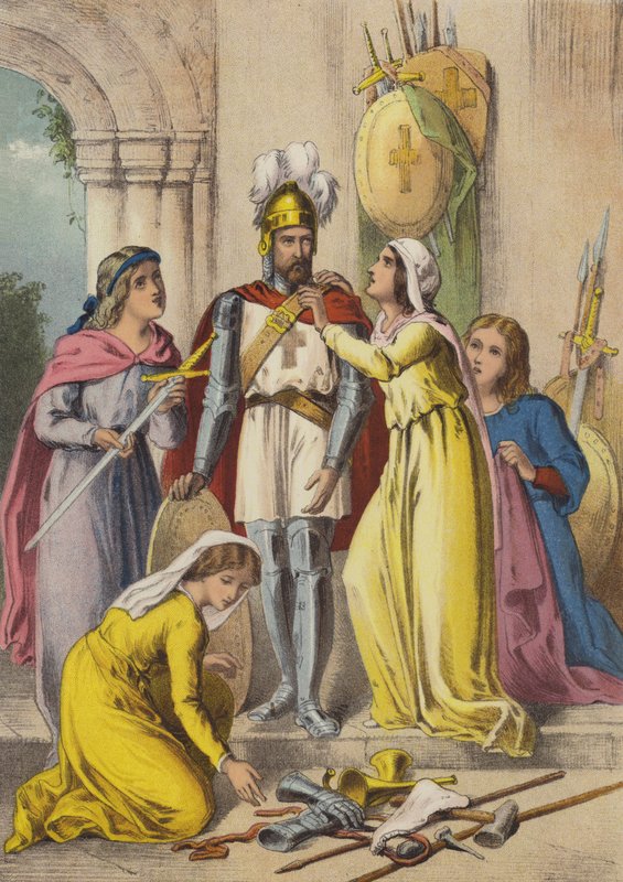 Christian Armed by Henry Courtney (after) Selous