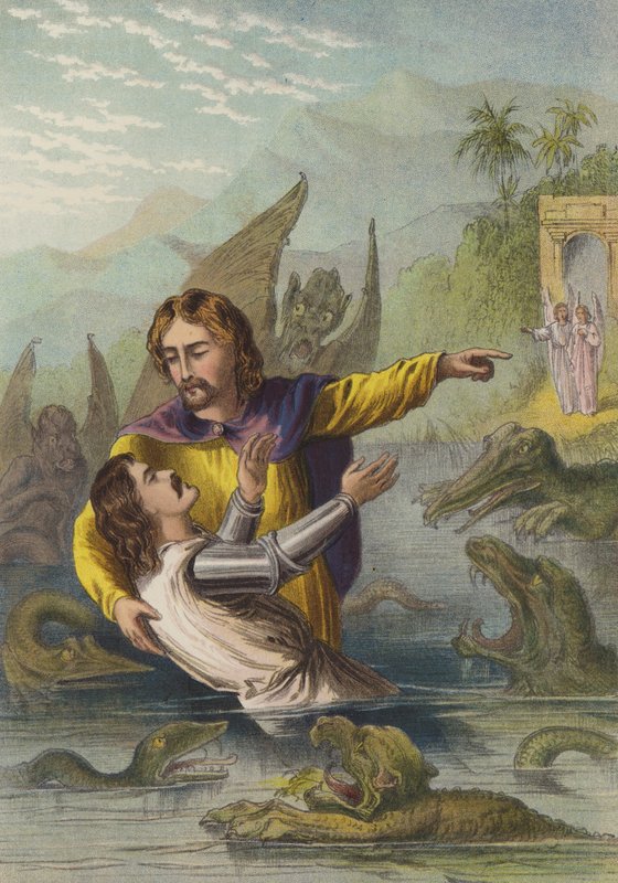 Crossing the River by Henry Courtney Selous