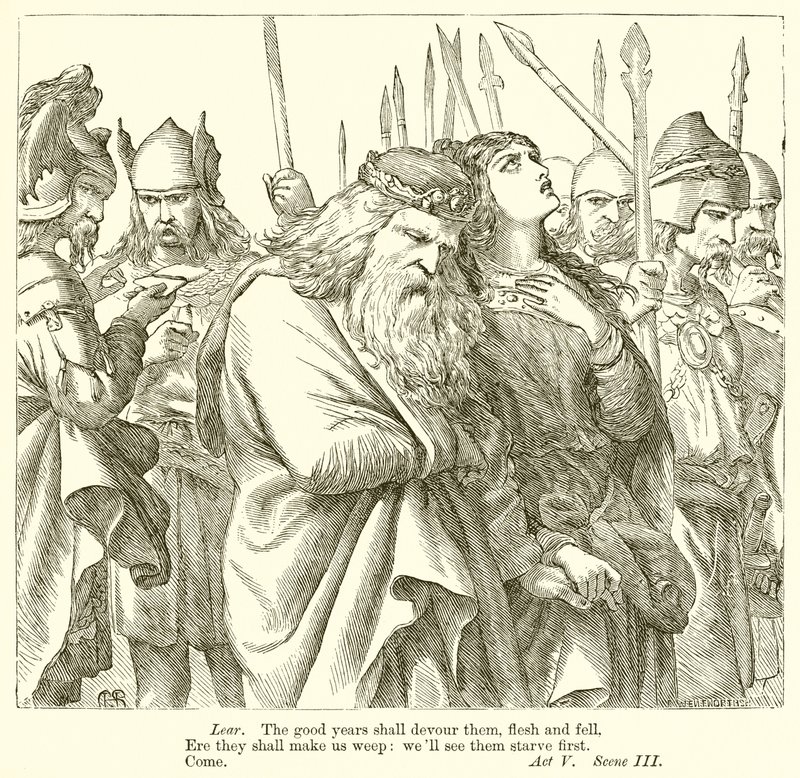 King Lear by Henry Courtney Selous
