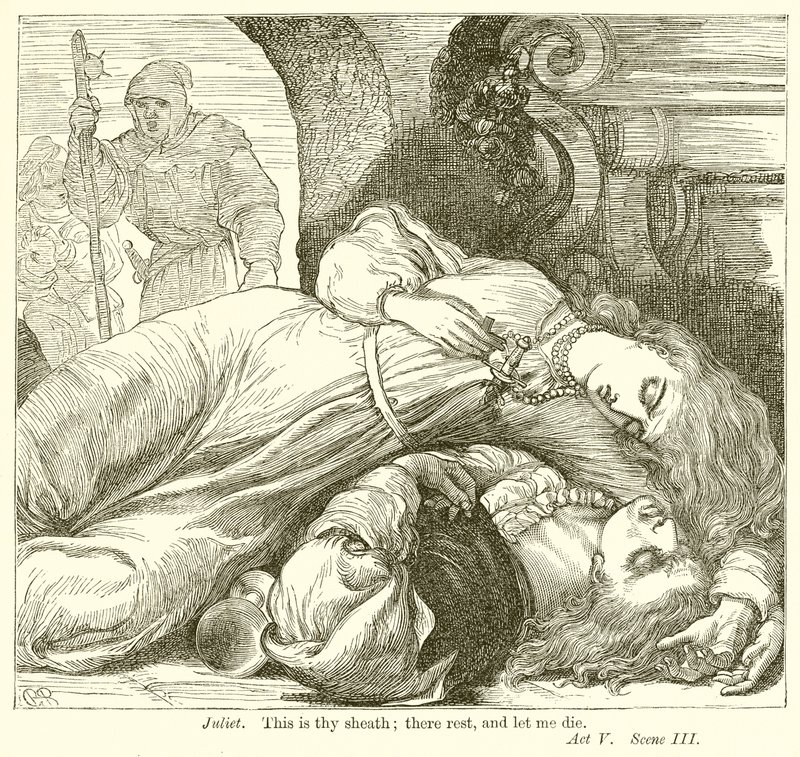 Romeo and Juliet by Henry Courtney Selous