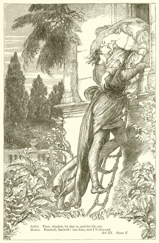 Romeo and Juliet by Henry Courtney Selous
