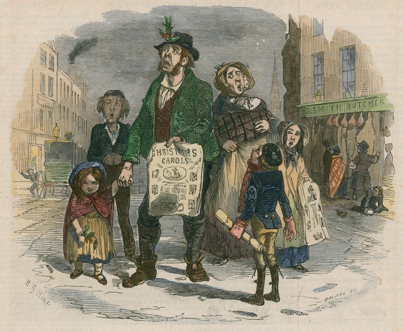 The Christmas Carol by Henry George Hine
