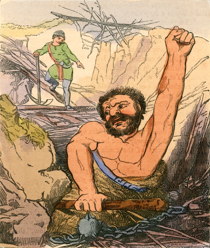 Jack Killing the Giant Cormoran by Henry James Townsend