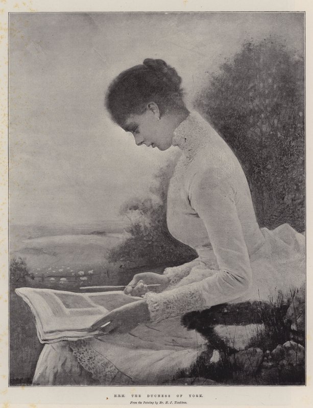 HRH the Duchess of York by Henry Jones Thaddeus