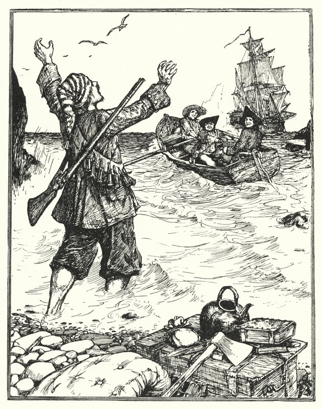 Alexander Selkirk by Henry Justice Ford