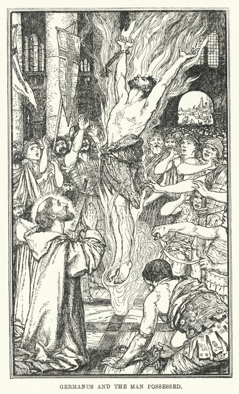Germanus and the man possessed by Henry Justice Ford