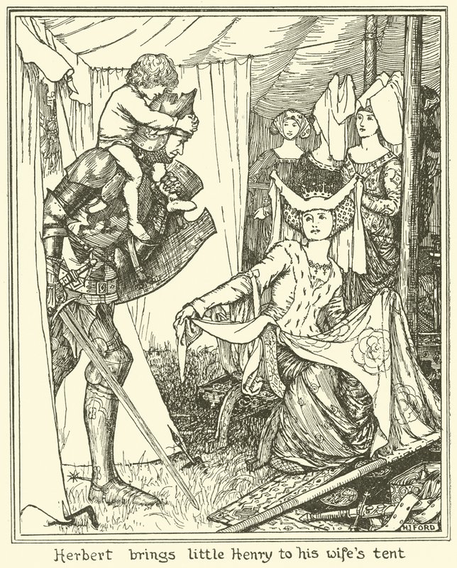 Herbert Brings Little Henry to His Wife