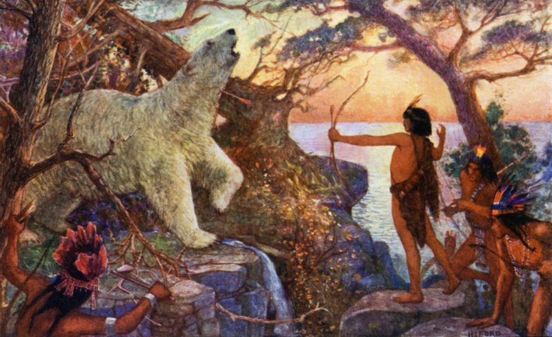 How the Boy Shot the White Bear by Henry Justice Ford