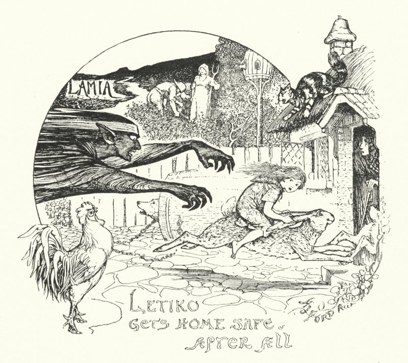 Letiko Gets Home Safe After All by Henry Justice Ford