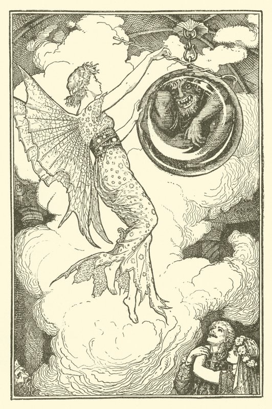 Prince Narcissus and the Princess Potentilla by Henry Justice Ford