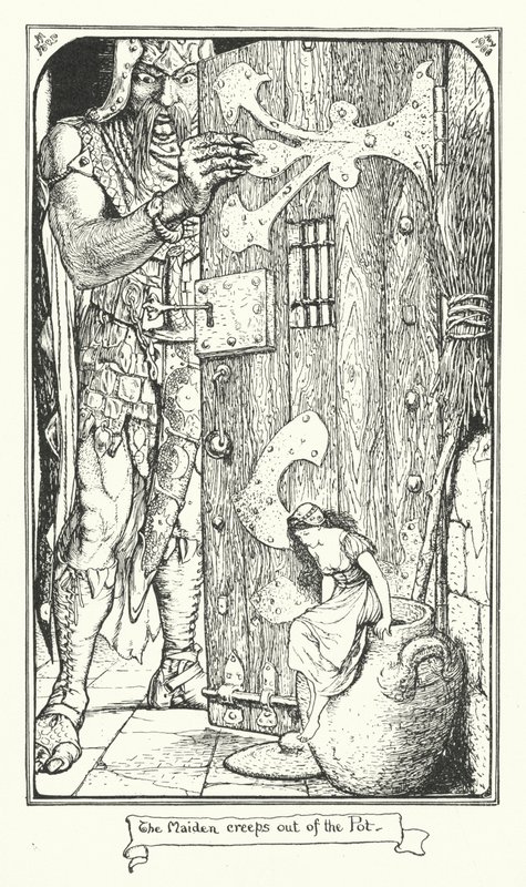 The Maiden Creeps Out of the Pot by Henry Justice Ford
