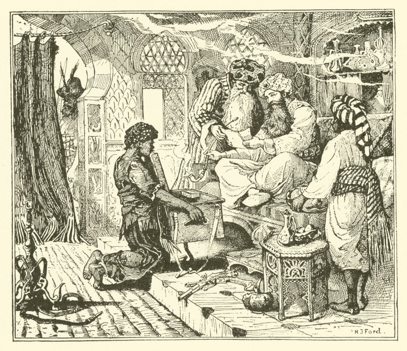 The Story of Caliph Stork by Henry Justice Ford