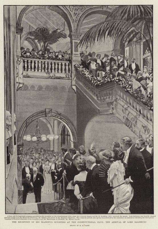 The Reception of His Majesty