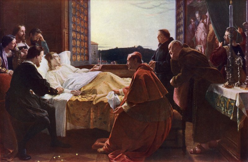 The Last Moments of Raphael by Henry Melville