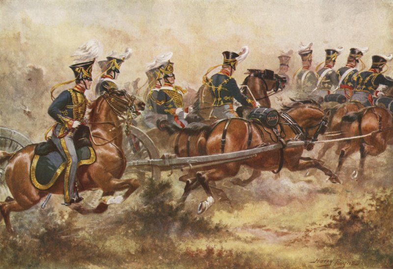 Royal Horse Artillery, c1832 by Henry Payne