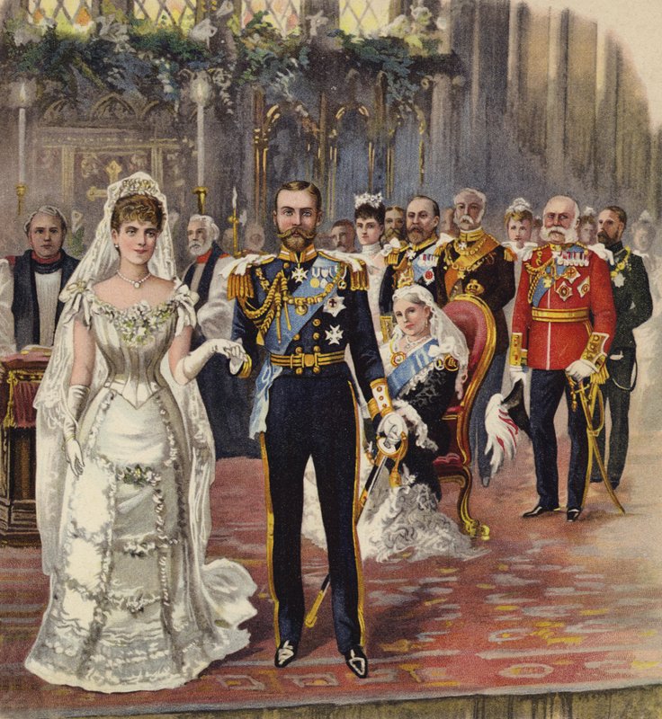 The Marriage of the Duke of Cornwall and York to Princess Mary, Chapel Royal, St James