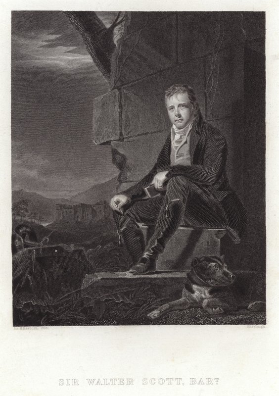 Portrait of Sir Walter Scott by Henry Raeburn