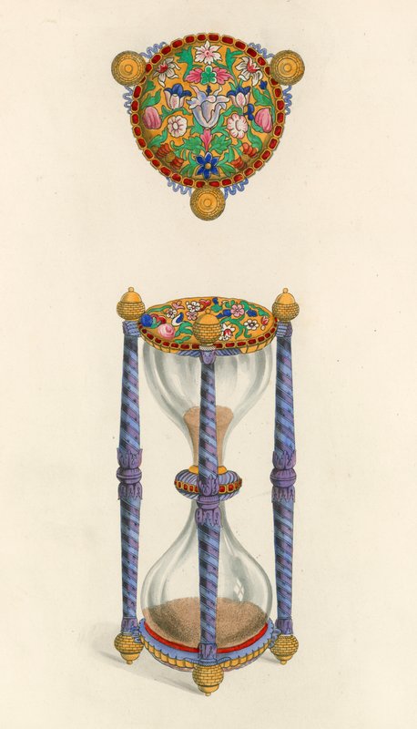 An Hour Glass, Mid 17th Century by Henry Shaw