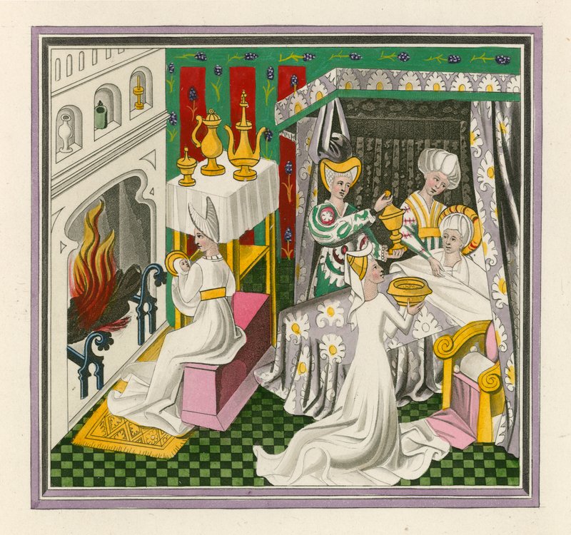 Birth of St Edmund, 1433 by Henry Shaw