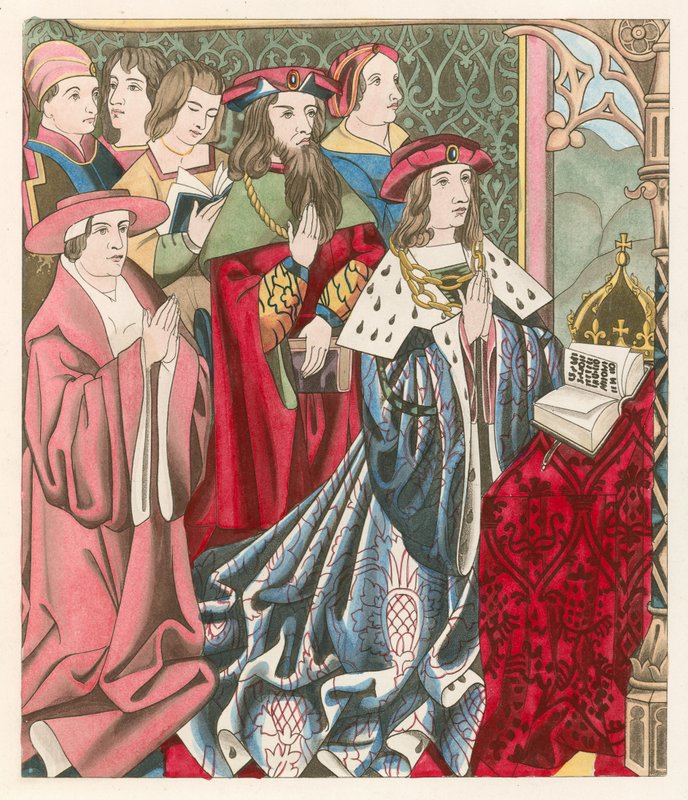Henry VI and His Court by Henry Shaw