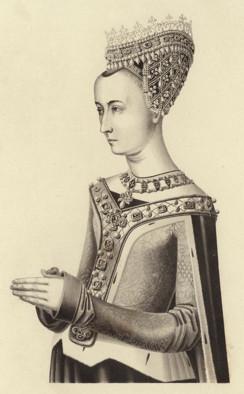 Margaret, Queen of James III of Scotland, c.1483 by Henry Shaw