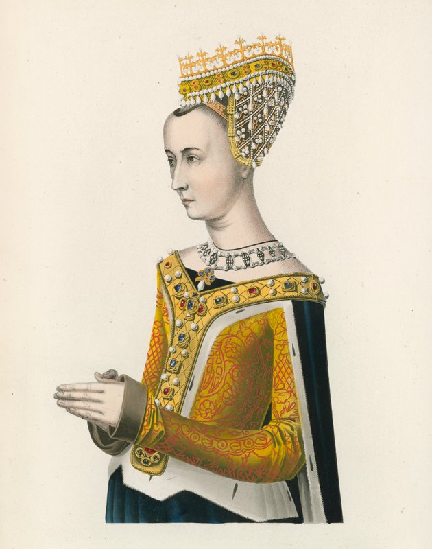 Margaret, Queen of James III of Scotland by Henry Shaw