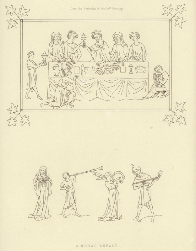 Royal repast by Henry Shaw