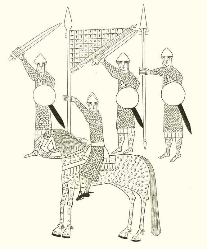 Spanish Warriors by Henry Shaw