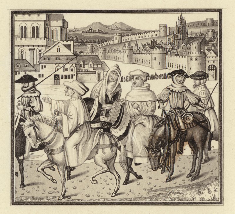 The Canterbury Pilgrimage by Henry Shaw