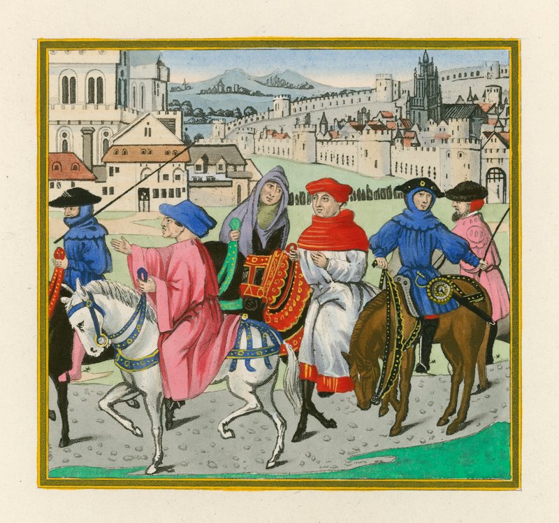 The Canterbury Pilgrimage by Henry Shaw