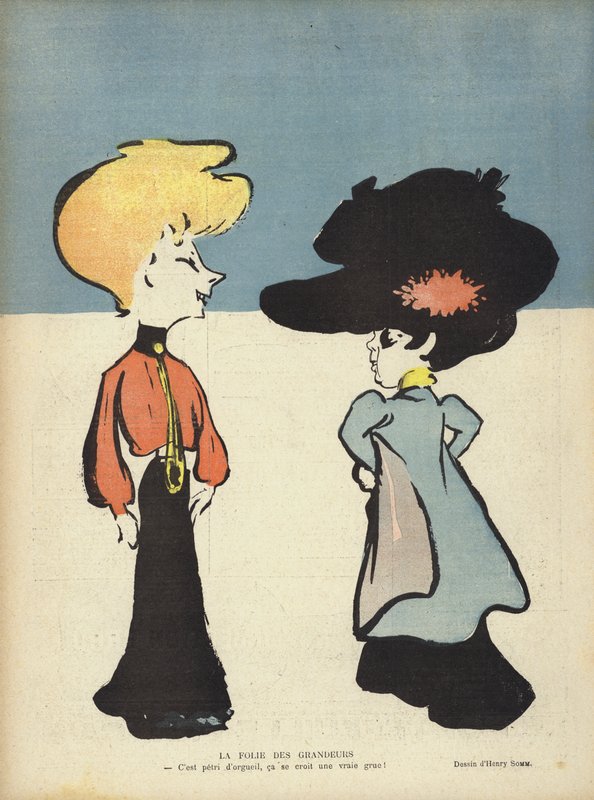 Illustration for Le Rire by Henry Somm
