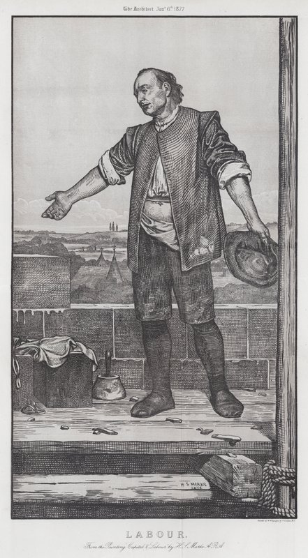 Labour by Henry Stacey (after) Marks