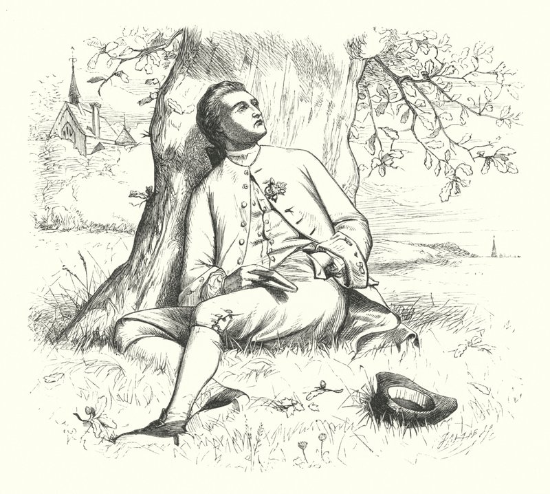 The Atheist and the Acorn by Henry Stacey (after) Marks