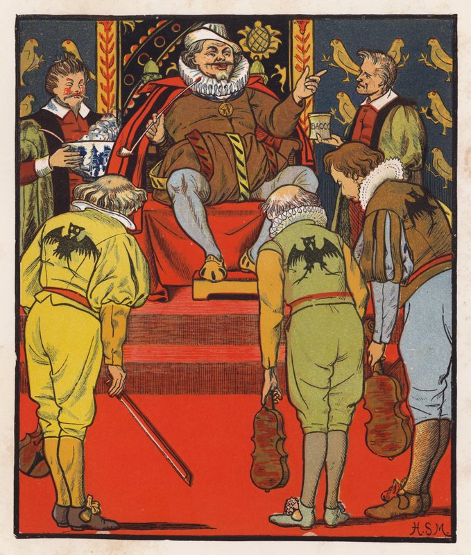 Old King Cole by Henry Stacy (after) Marks