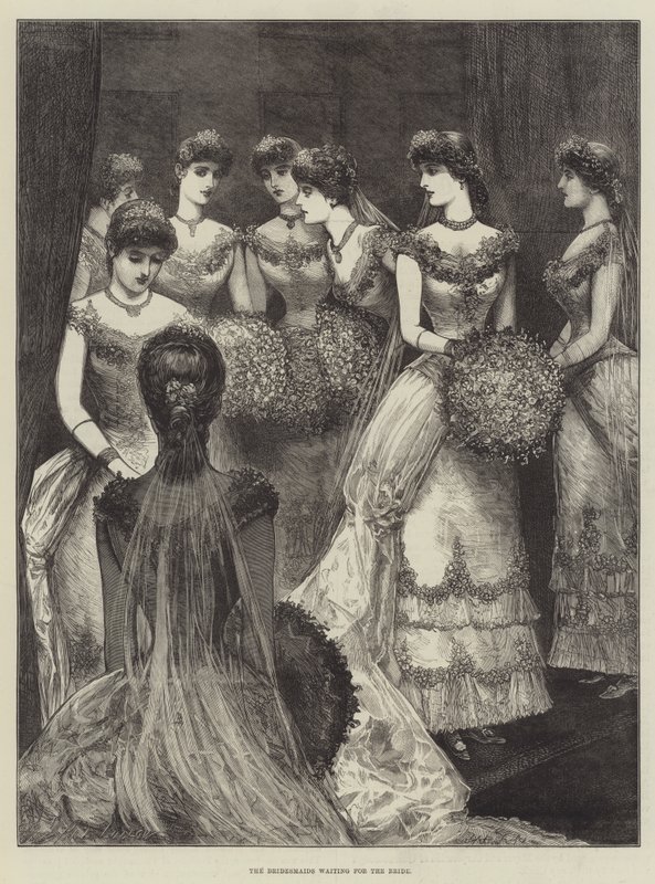 Royal Wedding of Prince Leopold and Princess Helena by Henry Stephen Ludlow