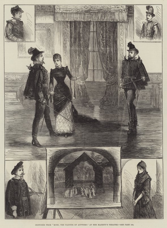 Sketches from Moro, the Painter of Antwerp, at Her Majesty