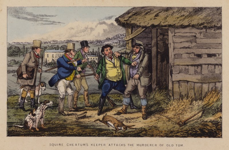 Illustration for Jorrocks’ Jaunts and Jollities by Henry Thomas (after) Alken