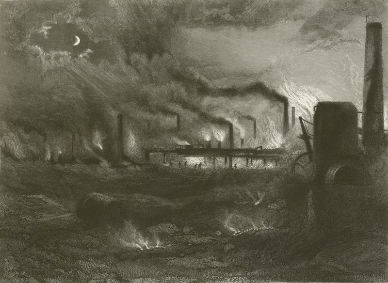 The Black Country, near Bilston by Henry Warren