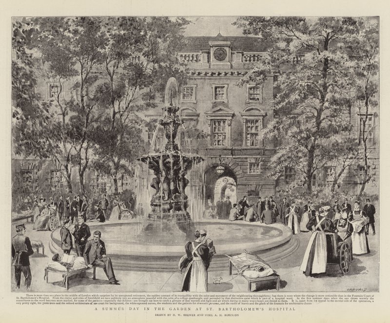 A Summer Day in the Garden at St Bartholomew