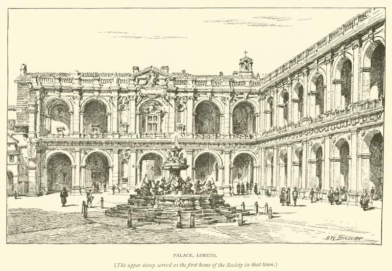 Palace, Loreto by Henry William Brewer