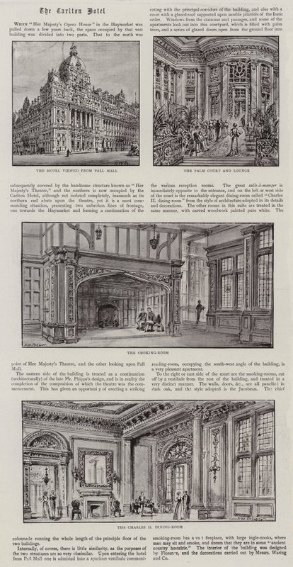 The Carlton Hotel by Henry William Brewer